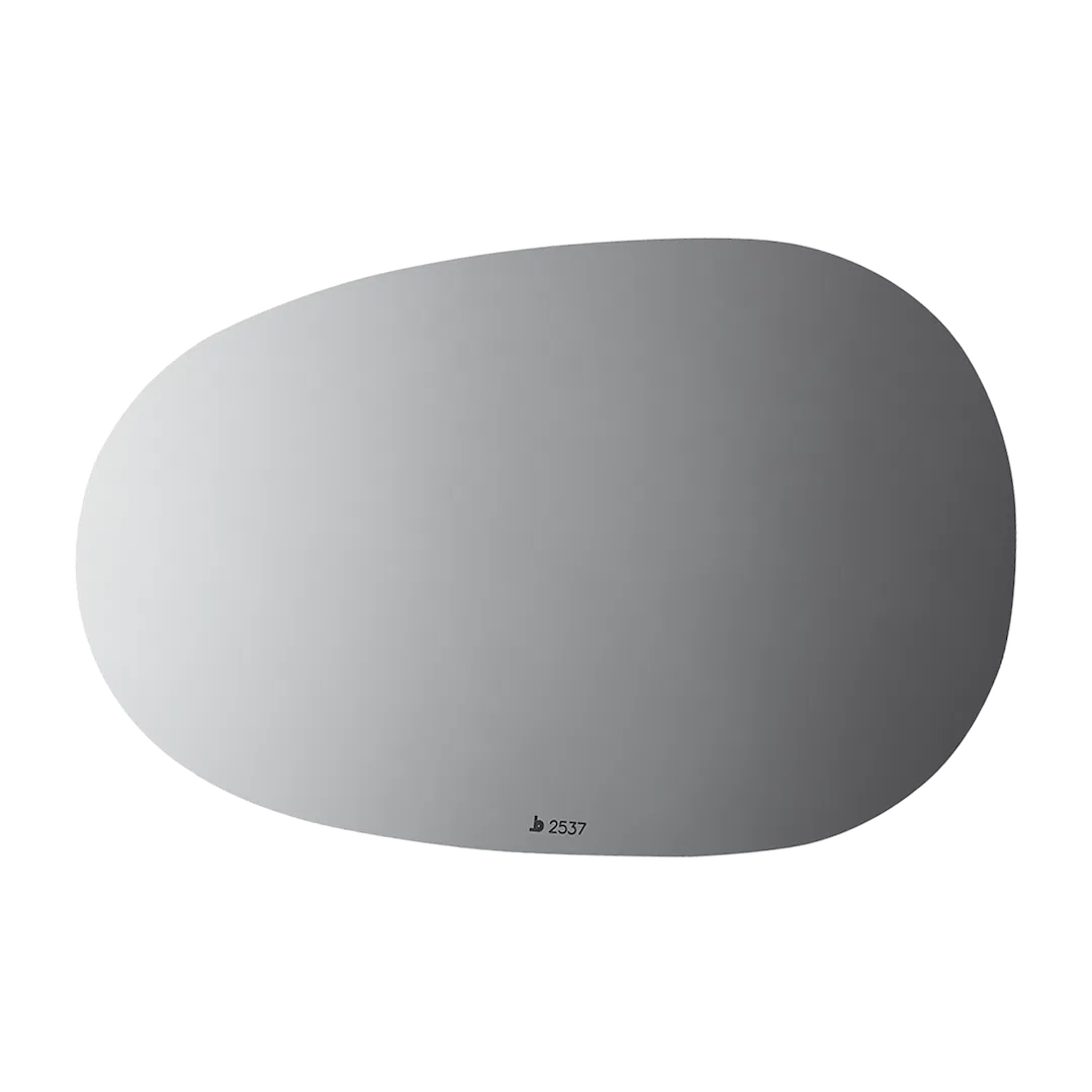 2537 – BURCO MIRROR Exterior Mirror Glass, OE Replacement Standard Mirror Manual Non-Heated Without Turn Signal Indic...
